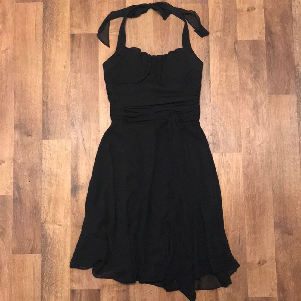 Poly Usa Formal HalterTop Marilyn Monroe Style Dress Gem